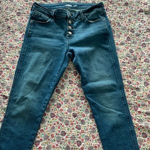 Old Navy Super Skinny button fly jeans